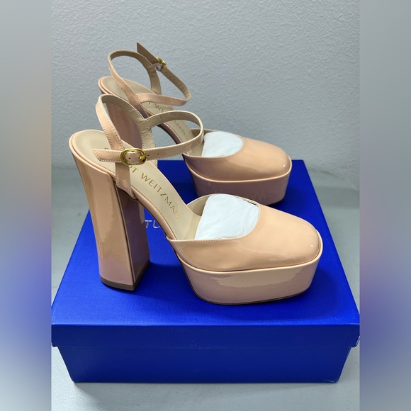 152MM Skyhi Patent Leather Platform Pumps - Picture 3 of 8